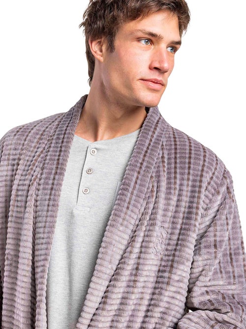 Vestaglia calda a maniche lunghe da uomo ADMAS CLASSIC Heritage - Kiabi Vestaglia calda a maniche lunghe da uomo ADMAS CLASSIC Heritage - Kiabi
