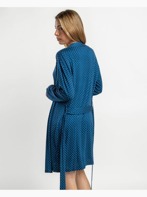 Vestaglia da donna ADMAS CLASSIC in pizzo a pois e maniche lunghe - Kiabi Vestaglia da donna ADMAS CLASSIC in pizzo a pois e maniche lunghe - Kiabi