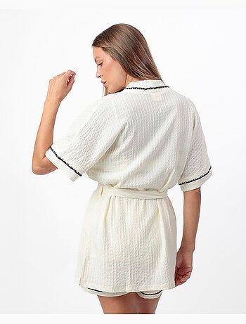 Vestaglia da donna ADMAS LUXURY con maniche scese e cuciture