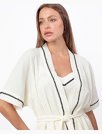 Vestaglia da donna ADMAS LUXURY con maniche scese e cuciture