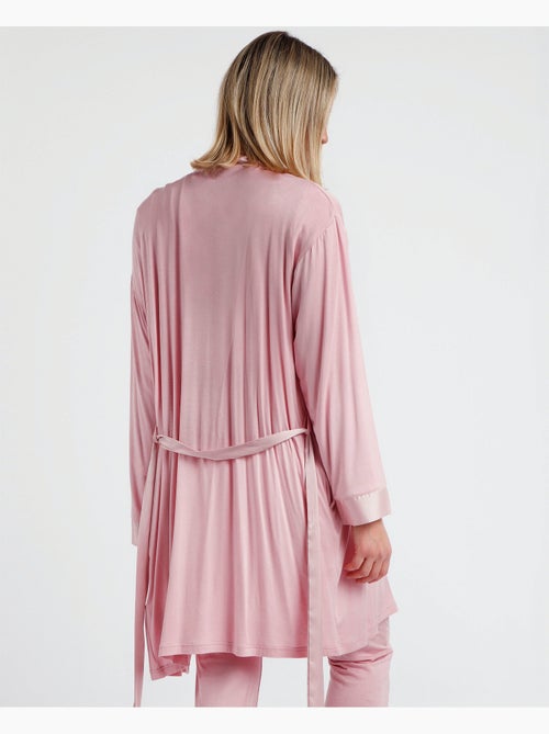 Vestaglia da donna in raso a maniche lunghe ADMAS CLASSIC - Kiabi