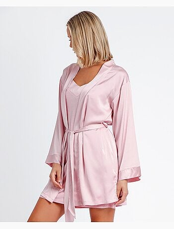 Vestaglia da donna in raso a maniche lunghe ADMAS CLASSIC