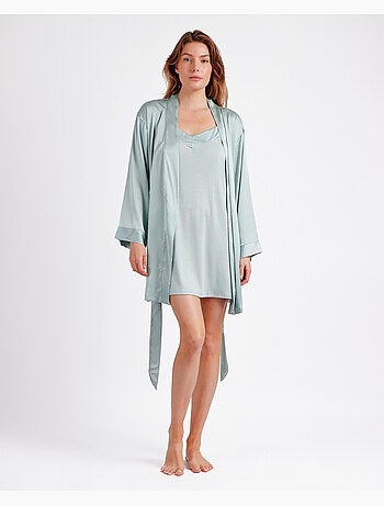 Vestaglia da donna in raso a maniche lunghe ADMAS CLASSIC