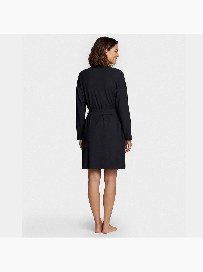Vestaglia donna in lyocell stile kimono | impetus | impetus Blu - Kiabi