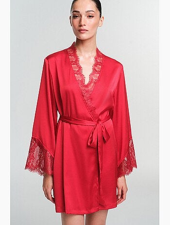 Vestaglia henna in pizzo penti