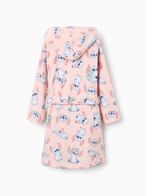 Vestaglia in coral fleece con motivo stitch - Kiabi