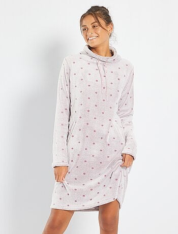 Vestaglia in pile Camicia da notte Femmes Vêtements Lingerie & pyjamas Peignoirs 