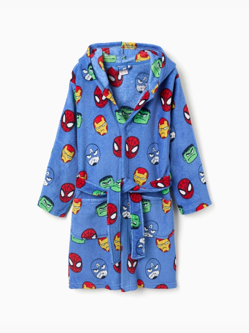 Vestaglia in pile coral con motivo avengers Blu Blu - Kiabi