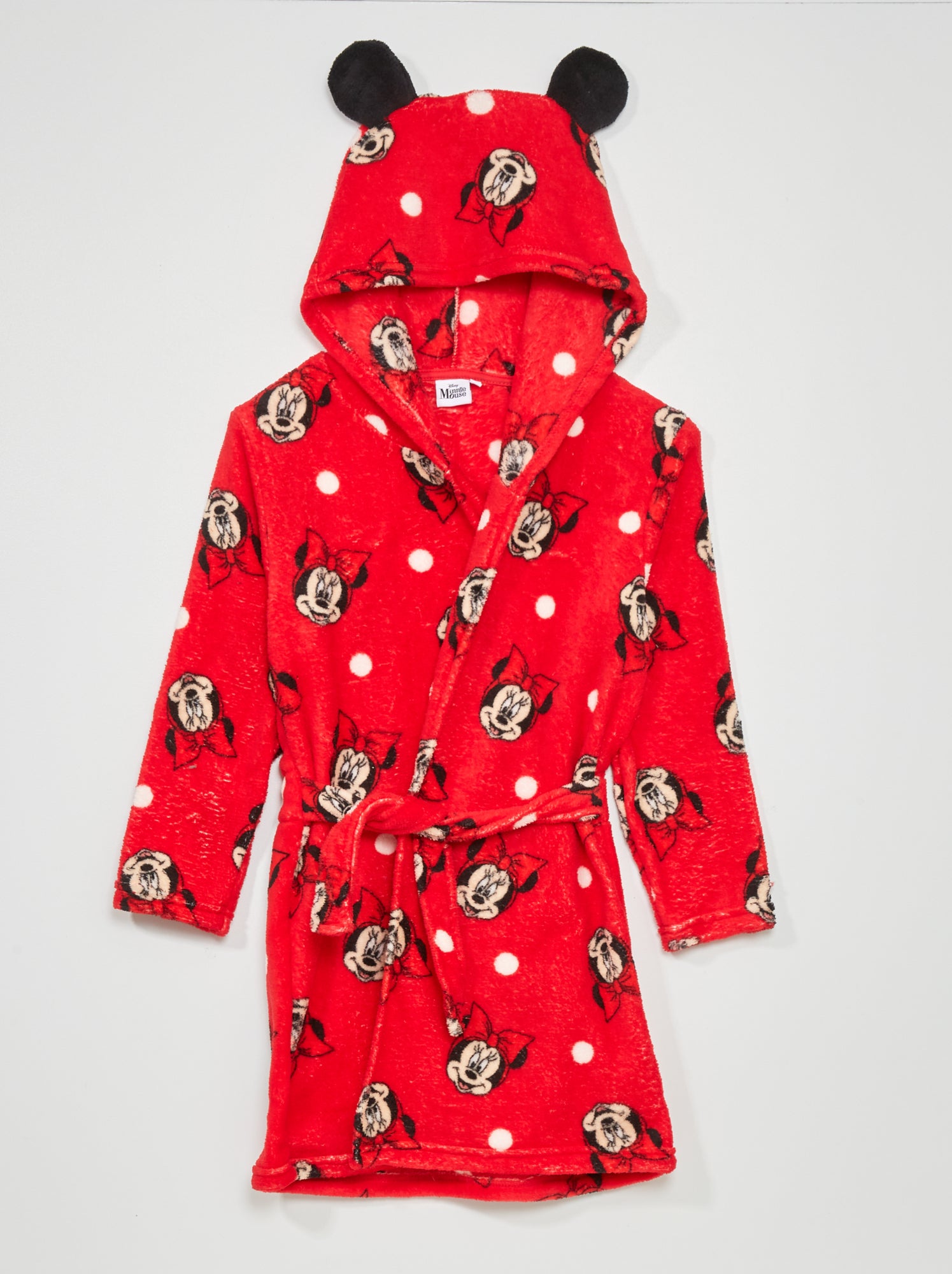 Vestaglia in pile 'Minnie' 'Disney' - rosso - 18.00� - Kiabi