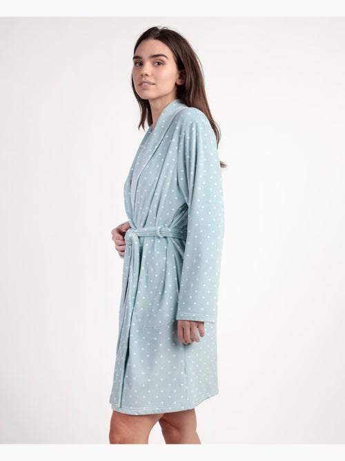 Vestaglia in pizzo a pois a maniche lunghe da donna ADMAS CLASSIC - Kiabi Vestaglia in pizzo a pois a maniche lunghe da donna ADMAS CLASSIC - Kiabi
