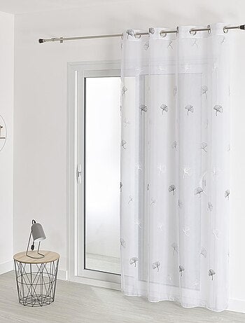 Veste elegante ricamata con foglie di gingko