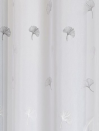 Veste elegante ricamata con foglie di gingko