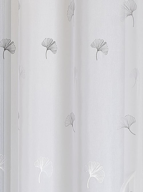 Veste elegante ricamata con foglie di gingko - Kiabi