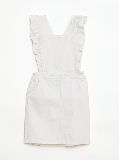 Vestido in jeans con volant - Kiabi