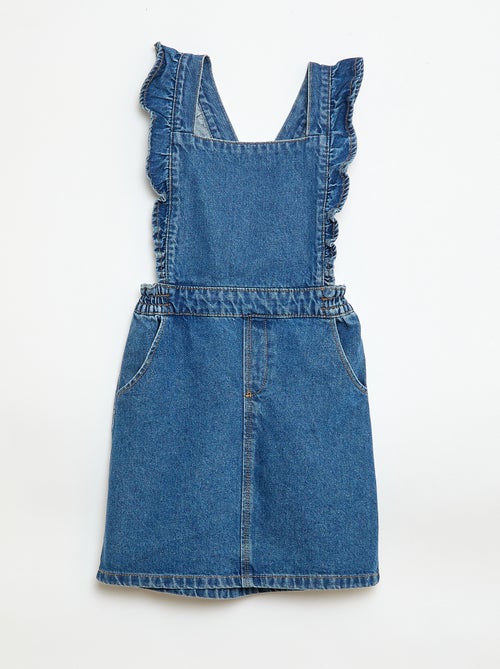 Vestido in jeans con volant - Kiabi