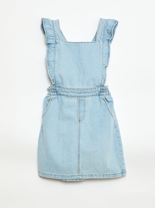 Vestido in jeans con volant - Kiabi