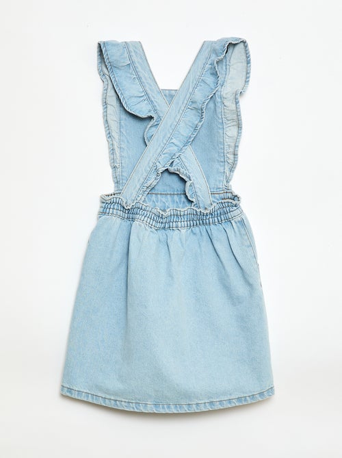 Vestido in jeans con volant - Kiabi