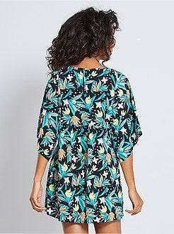 Vestitino da spiaggia con dettaglio macramé - Kiabi