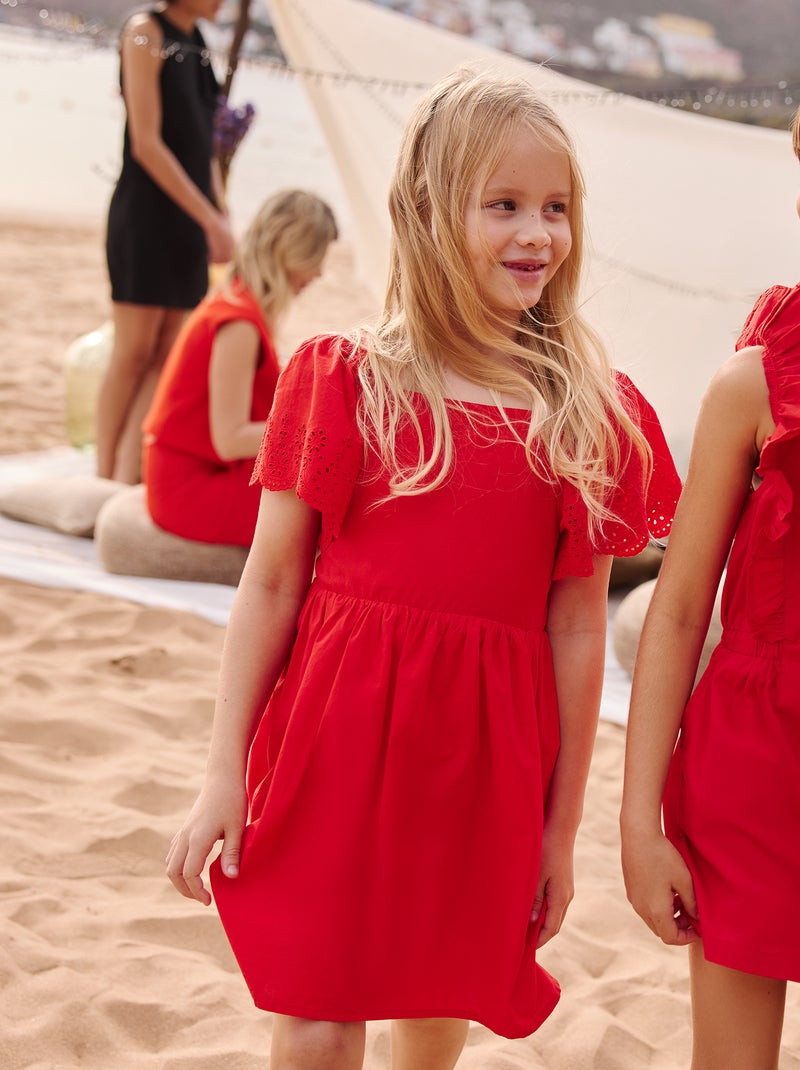 Maglia a Maniche Corte per Bambini Puma Hero SL Tee Rosso Maglia a Maniche Corte per Bambini Puma Hero SL Tee Rosso