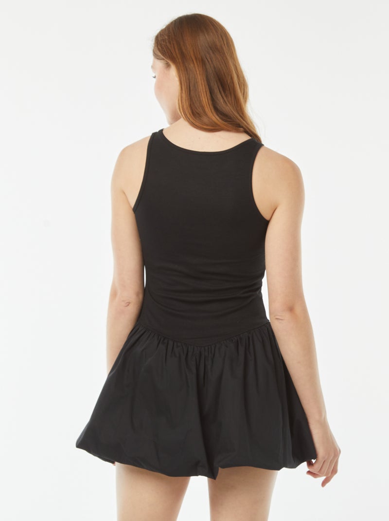 Vestito a palloncino nero - Kiabi