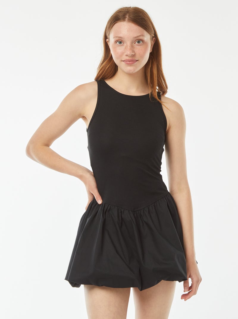 Vestito a palloncino nero - Kiabi