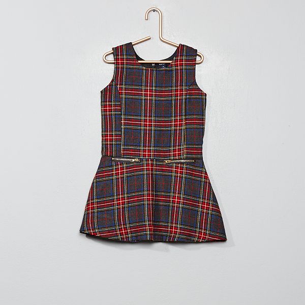 vestito rosso bambina