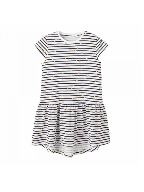 Vestito a Righe per Bambina Name it - Kiabi