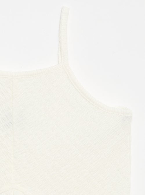 Vestito a tinta unita con spalline sottili - Kiabi