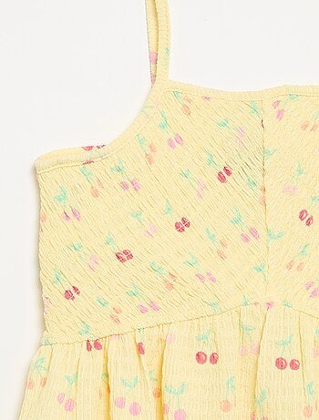 Vestito a tinta unita con spalline sottili