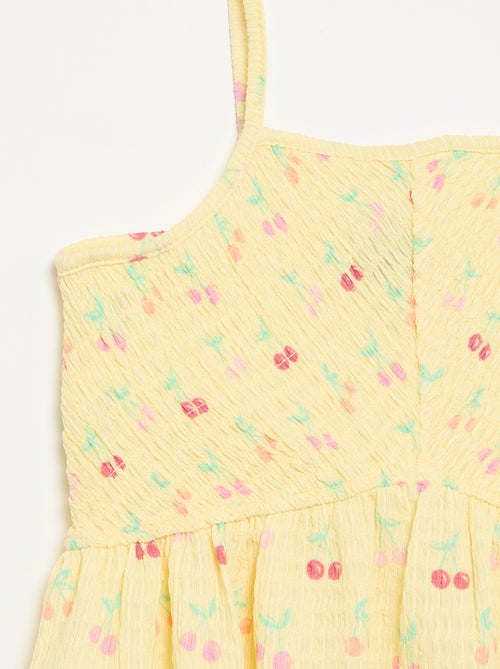 Vestito a tinta unita con spalline sottili - Kiabi