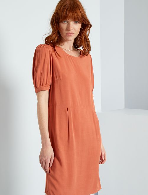 Vestito aperto sulla schiena - ROSSO - Kiabi - 15.00€