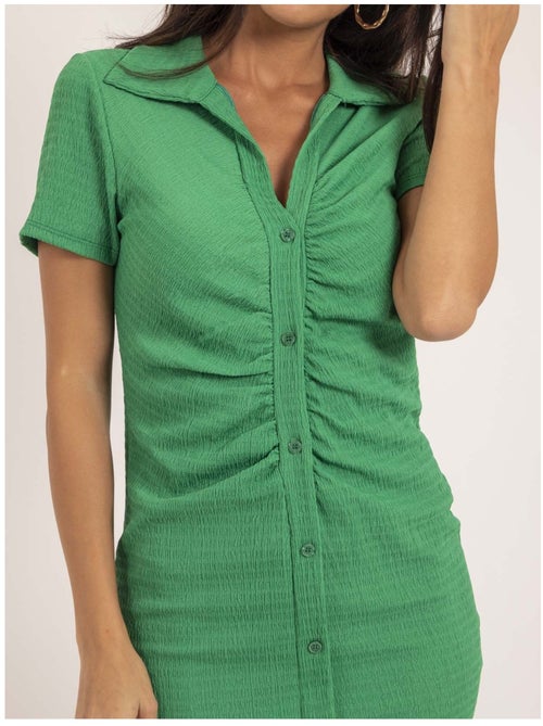 Vestito camicia corto IRIKI - Kiabi