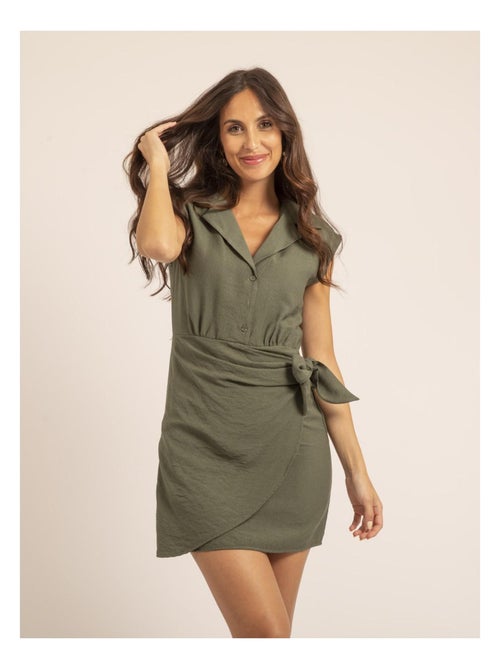 Vestito camicia corto ISRA - Kiabi