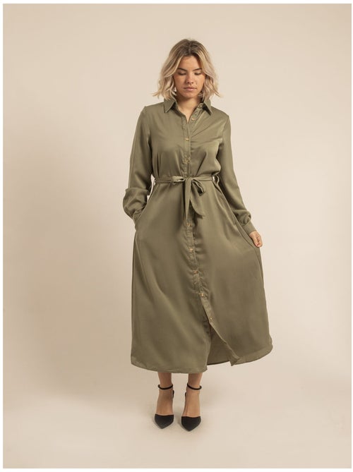 Vestito camicia lungo ISELINE - Kiabi