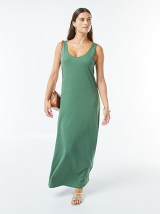 Vestito canotta lungo