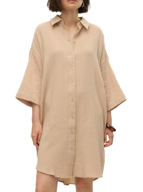 Vestito Chemisier da Donna Vero Moda - Kiabi Vestito Chemisier da Donna Vero Moda - Kiabi