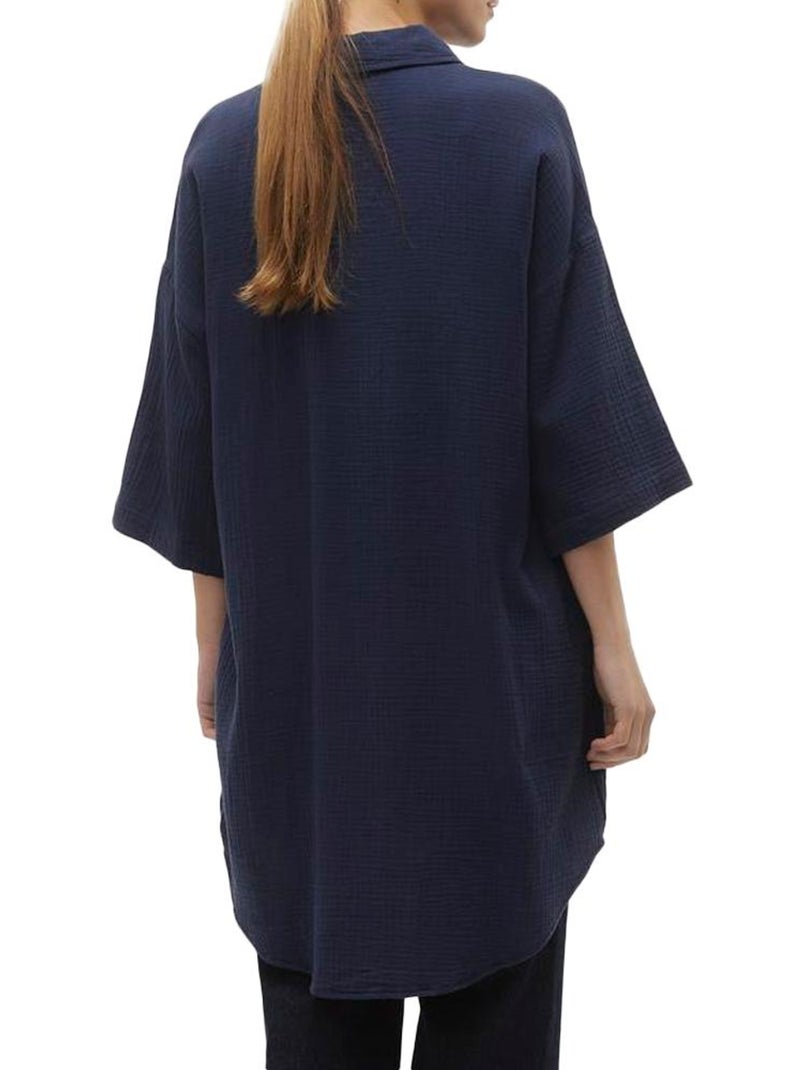 Vestito Chemisier Donna Vero Moda Blu marino - Kiabi
