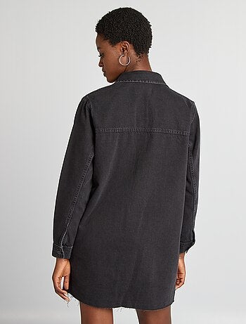 Vestito chemisier in denim