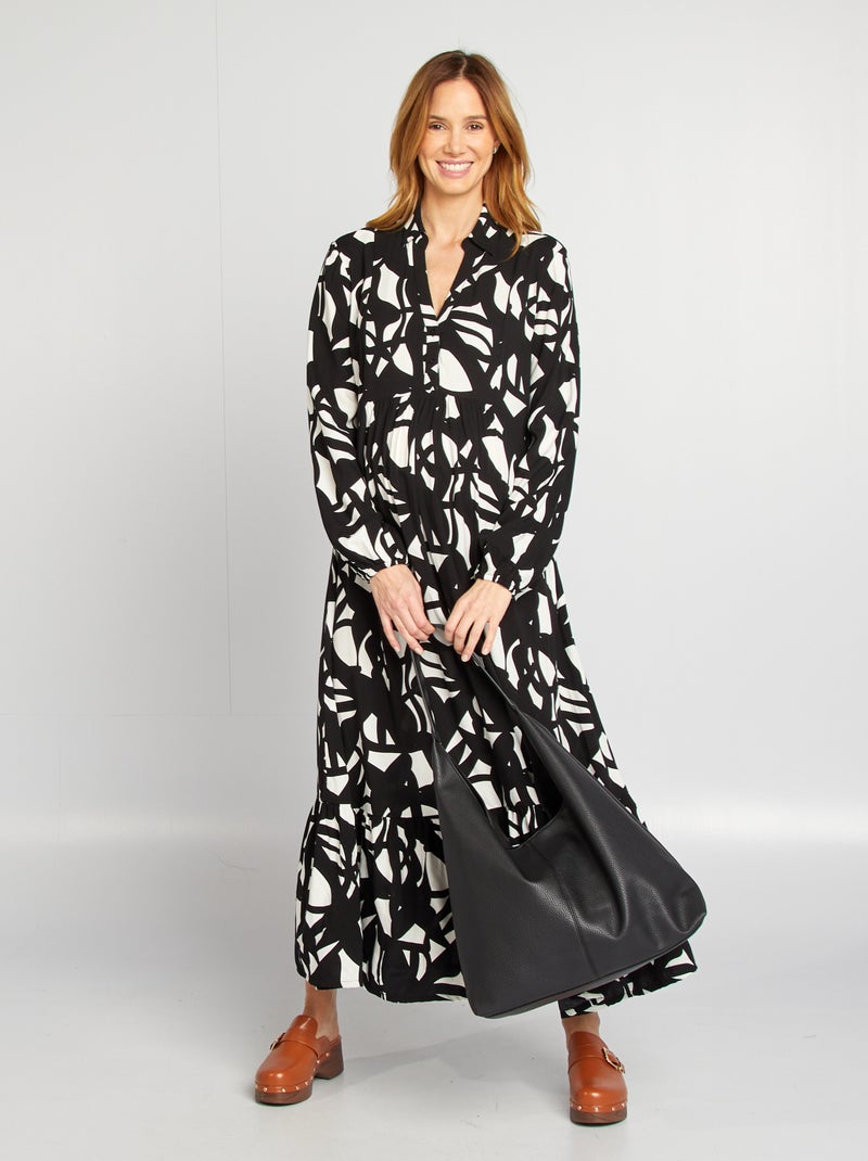 Vestito chemisier premaman BIANCO - Kiabi