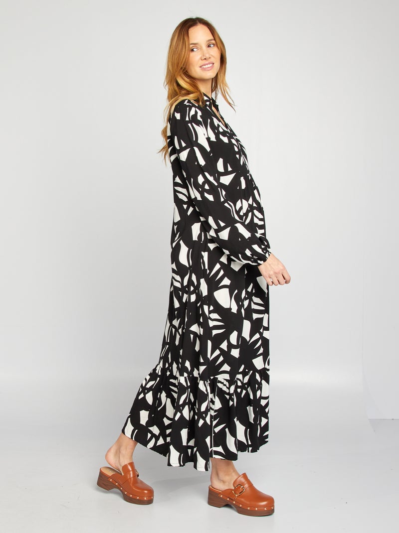 Vestito chemisier premaman BIANCO - Kiabi