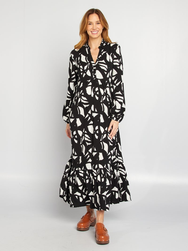 Vestito chemisier premaman BIANCO - Kiabi