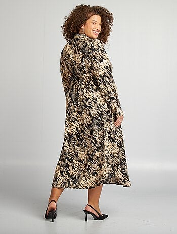 Vestito chemisier stampato 'Vero Moda Curve'