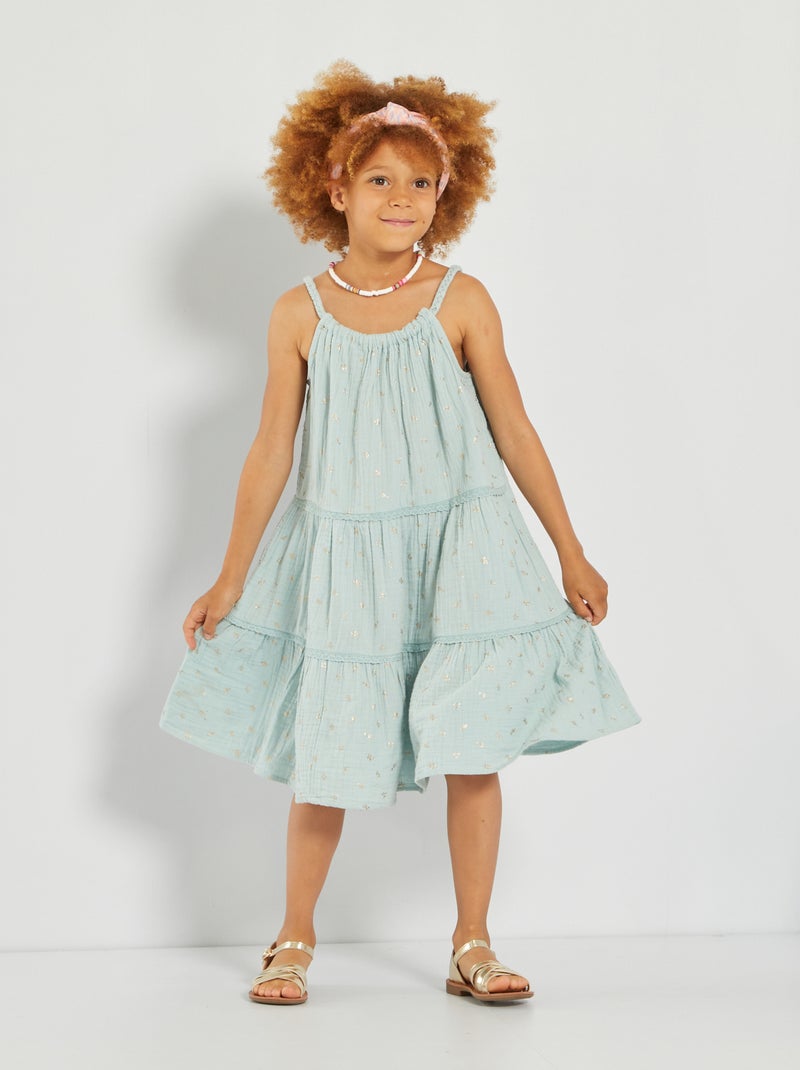 Vestito colorato BLU - Kiabi