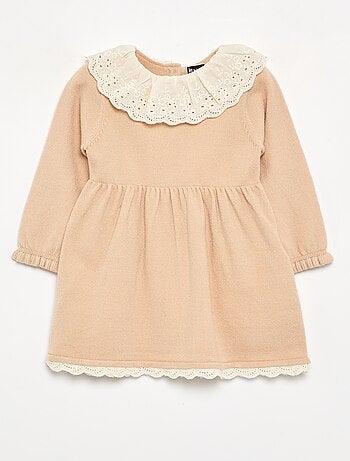Vestito con collo Claudine + collant