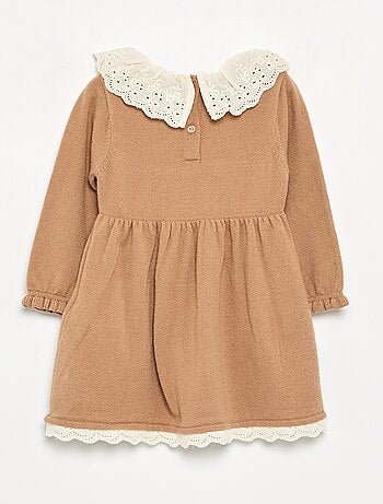 Vestito con collo Claudine + collant