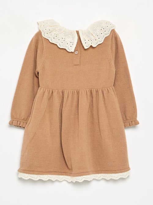 Vestito con collo Claudine + collant - Kiabi Vestito con collo Claudine + collant - Kiabi