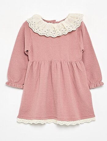 Vestito con collo Claudine + collant