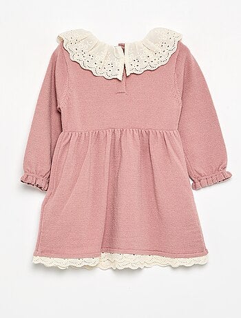 Vestito con collo Claudine + collant