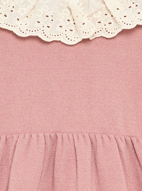 Vestito con collo Claudine + collant - Kiabi Vestito con collo Claudine + collant - Kiabi