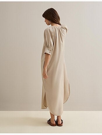 Vestito con lino, MO Fashion